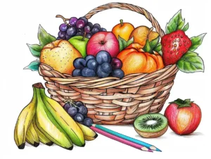 Fun & Free: 35 Printable Fruit Coloring Pages to Enjoy