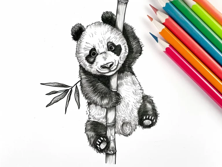40 Fun Printable Panda Coloring Pages to Download Now