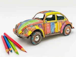 35 Toy Car Coloring Pages for Kids’ Creative Joy