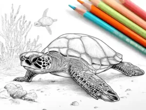 Turtle Coloring Pages: 25 Fun Printables for All Ages