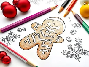 30 Printable Gingerbread Coloring Pages for Kids and Families
