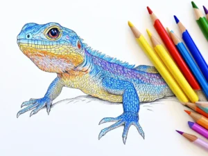 25 Unique Lizard Coloring Pages for Printable Fun!