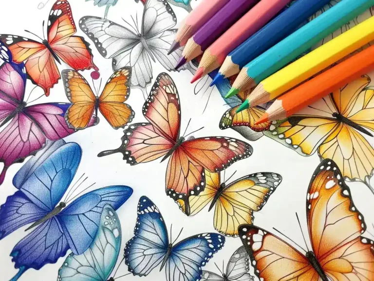Beautiful Butterfly Coloring Pages: 25 Free Printables