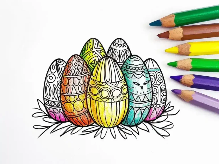 35 Easter Coloring Pages: Download to Print and Enjoy