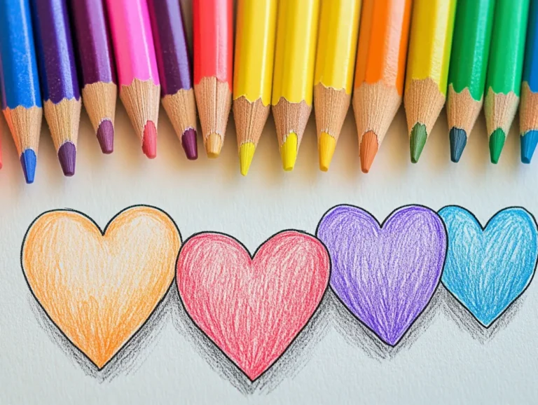 50 Printable Heart Coloring Pages for Kids – Free and Fun!