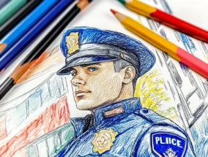 25 Free Printable Police Coloring Pages for Kids