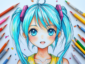 50 Printable Anime Coloring Pages for Kids and Fans