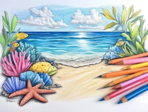 35 Printable Ocean Coloring Pages for Kids to Enjoy