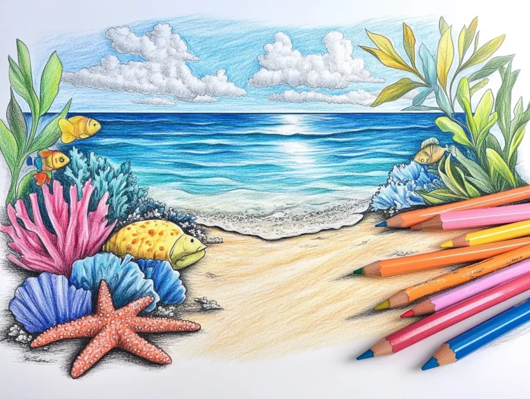 35 Printable Ocean Coloring Pages for Kids to Enjoy