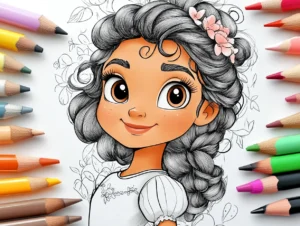 25 Printable Princess Coloring Pages for Kids to Enjoy