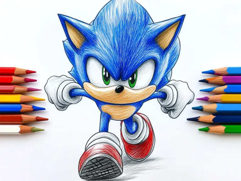 30 Sonic Printable Pages Featuring Your Favorite Characters