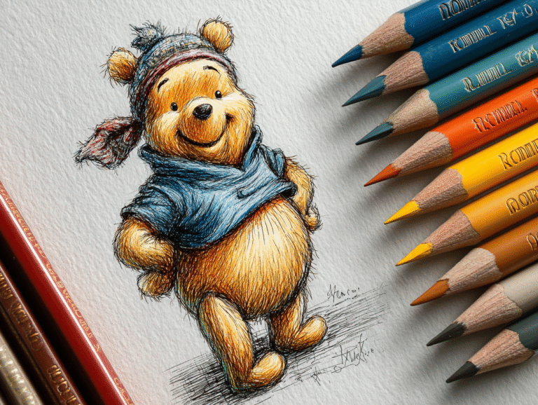 25 Printable Winnie the Pooh Coloring Pages for Kids