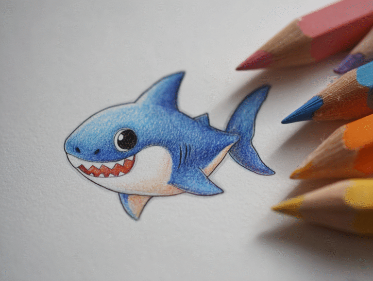 35 Printable Baby Shark Coloring Pages for Kids Fun