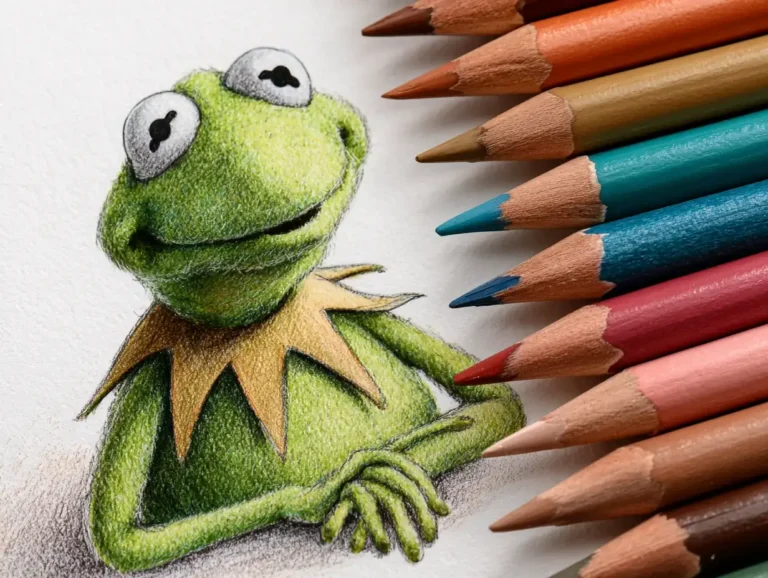 25 Printable Kermit Coloring Pages for Kids to Enjoy